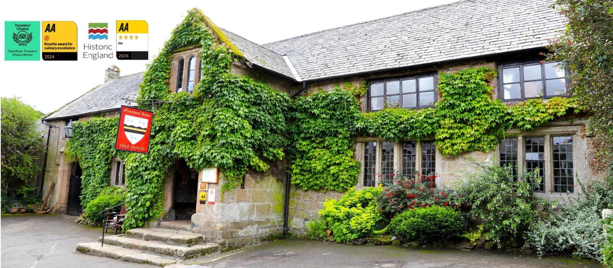 South Zeal The Oxenham Arms Hotel Devon מראה חיצוני תמונה