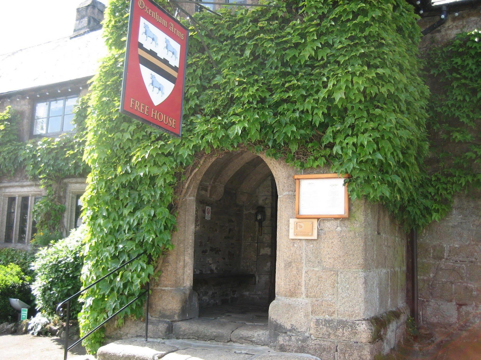 South Zeal The Oxenham Arms Hotel Devon מראה חיצוני תמונה