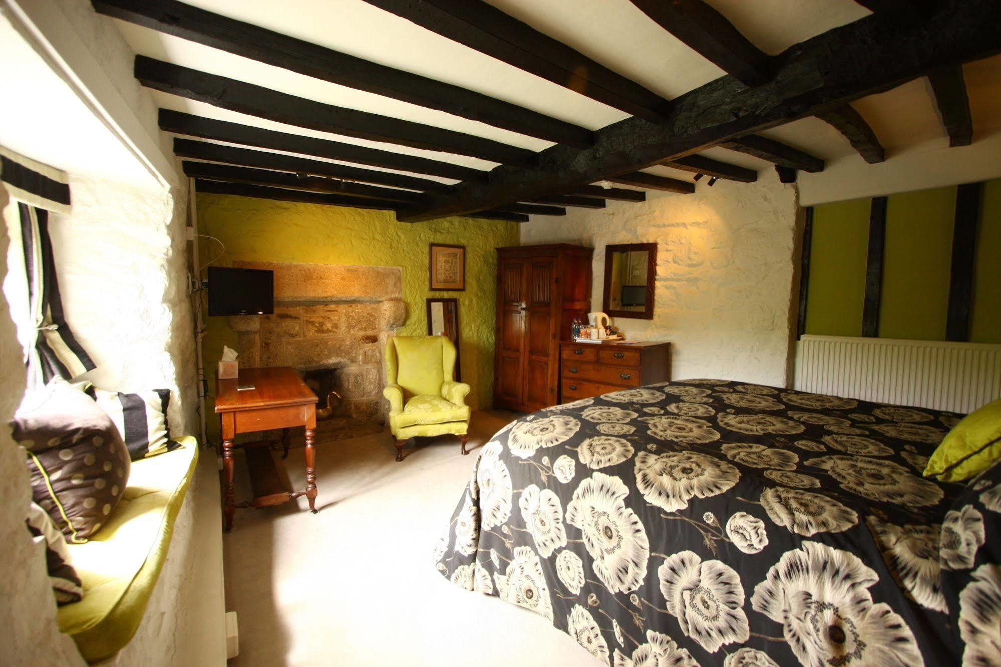 South Zeal The Oxenham Arms Hotel Devon מראה חיצוני תמונה