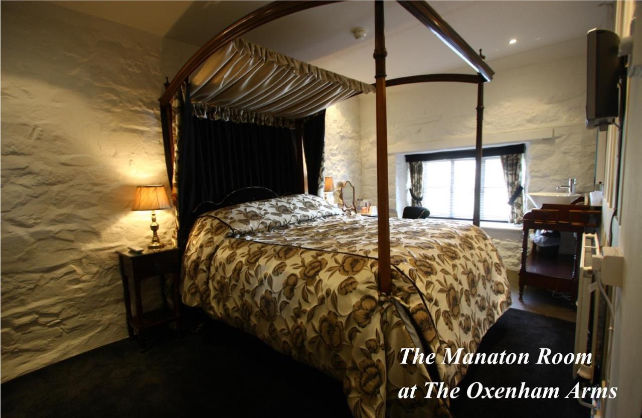 South Zeal The Oxenham Arms Hotel Devon מראה חיצוני תמונה