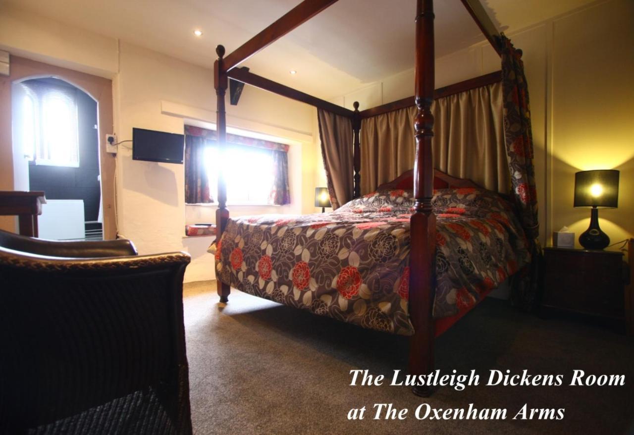South Zeal The Oxenham Arms Hotel Devon מראה חיצוני תמונה